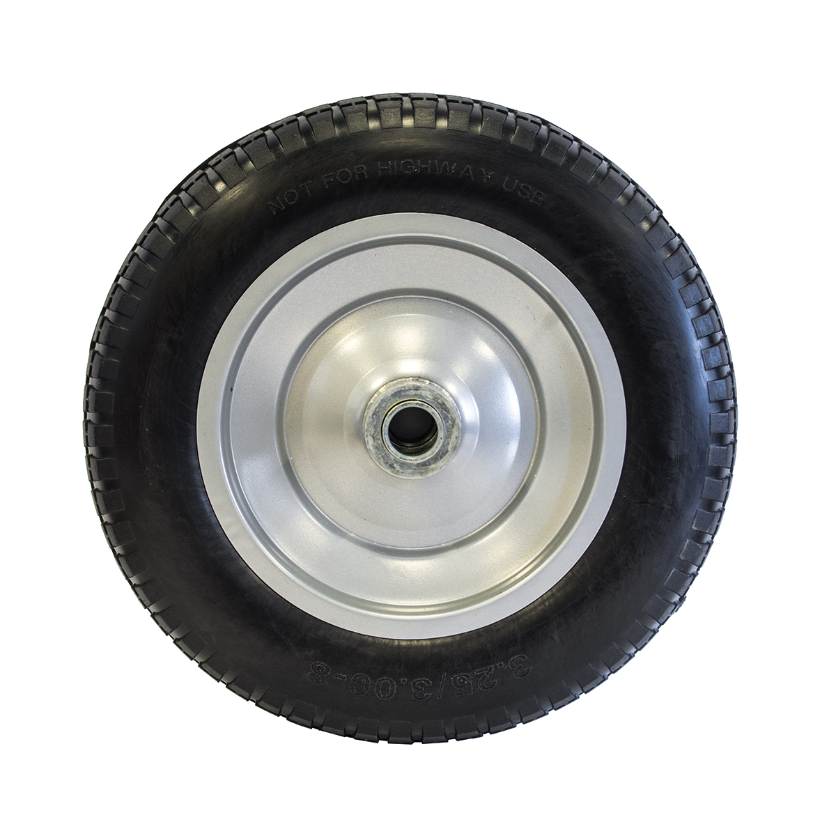 Колесо для тачки d=360 мм, подшипник d=16 мм полиуретан. (pu 3.25-8/16) (1/5)