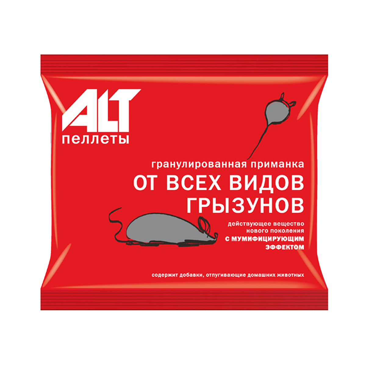 Средство от грызунов "варат" гранул. приманка 50 г (1/200) "alt пеллеты"