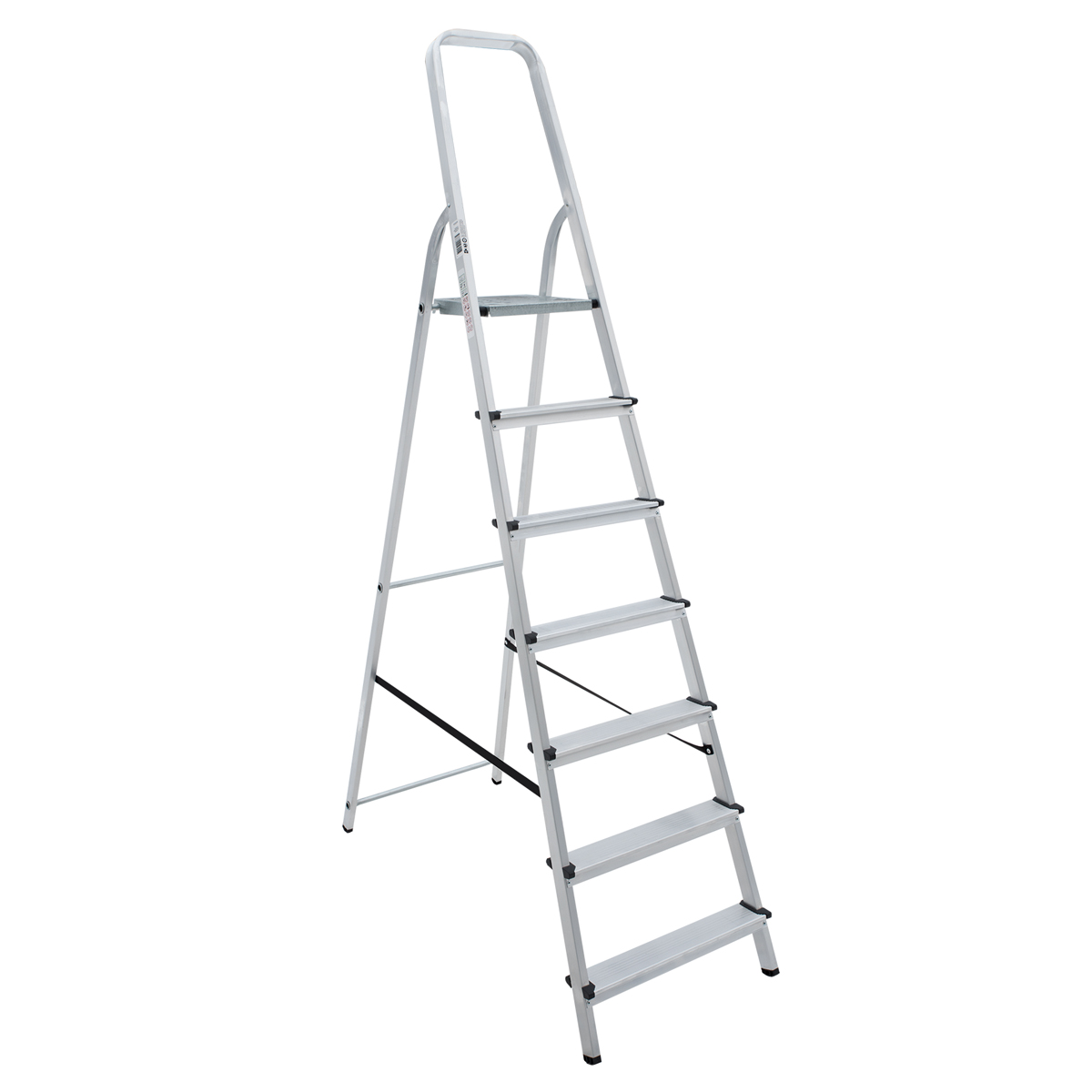 Стремянка  алюминиевая  7 ступеней (1) "новая высота" nv-1110