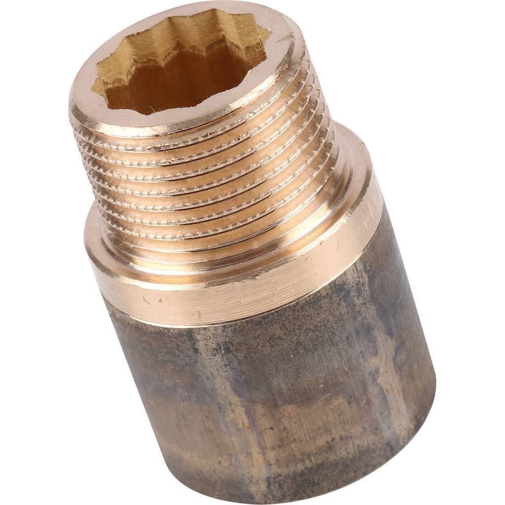 Удлинитель резьбовой 3/4" x 30 мм ВН бронза VIEGA (355043)