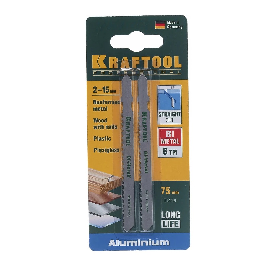 Пилки для электролобзика Kraftool (2 шт/уп)