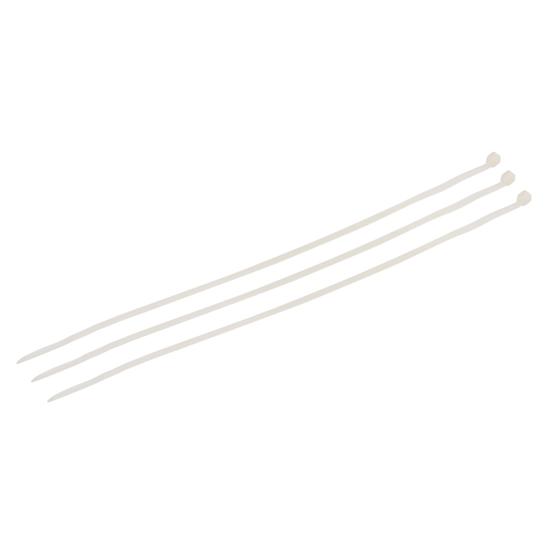 Хомуты нейлон 3,6 х 300 мм (набор 500 шт.), белые (1/20) "rexant" 07-0300-05