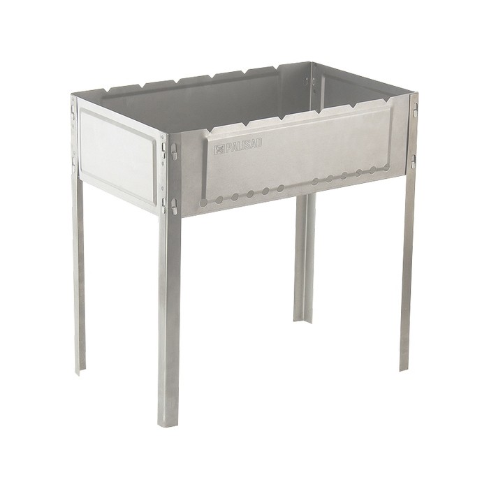 Мангал с ребрами жесткости 500 х 300 х 500 мм, Camping Palisad (69547)