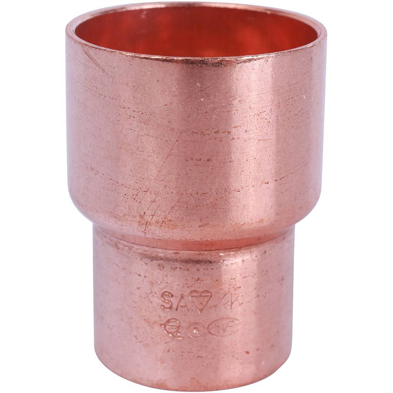 Муфта 28х22 переходная двухраструбная медная SANHA под пайку 152402822