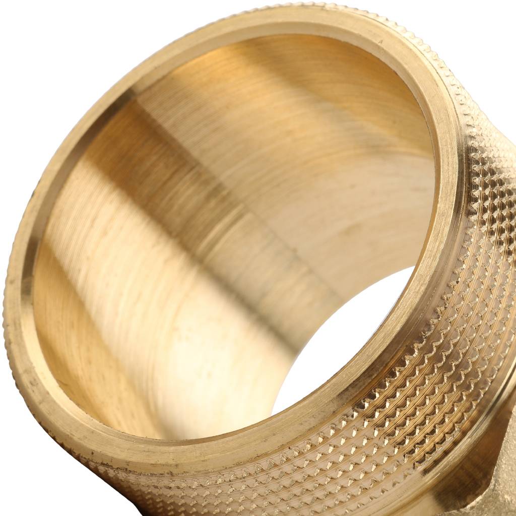 Ниппель резьбовой НР 3" x 3" латунь TIEMME