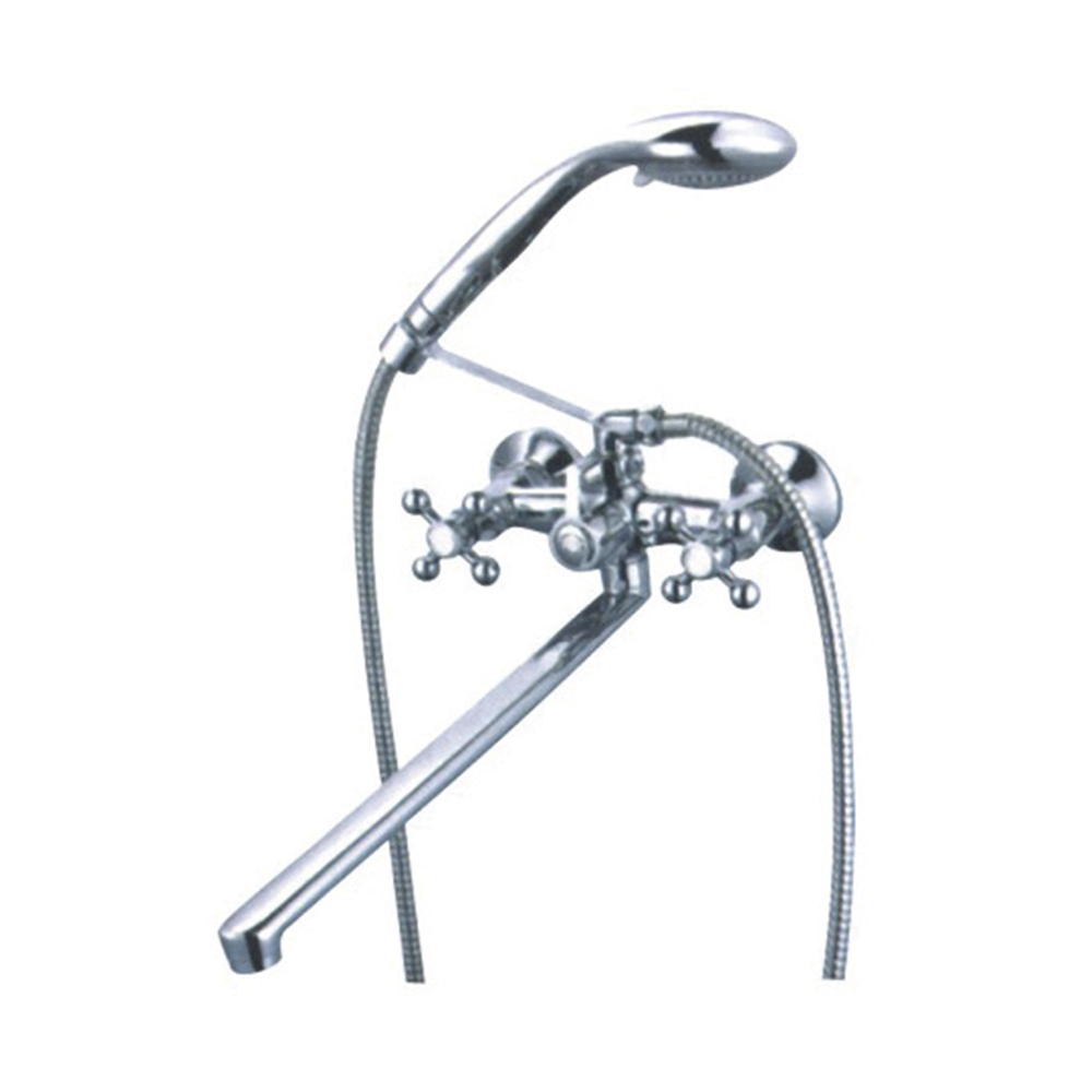 Смеситель для ванн fz 435-a07 длинный излив (1/10) "fauzt"