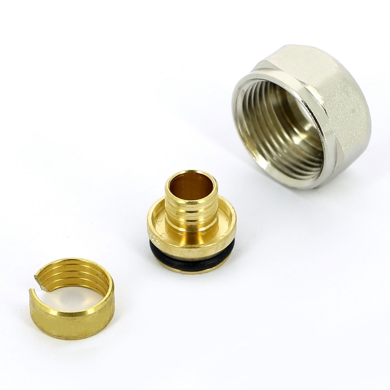 Соединитель обжим-В 16 (2.0) х 3/4" EK для полиэтиленовых труб UNI-FITT