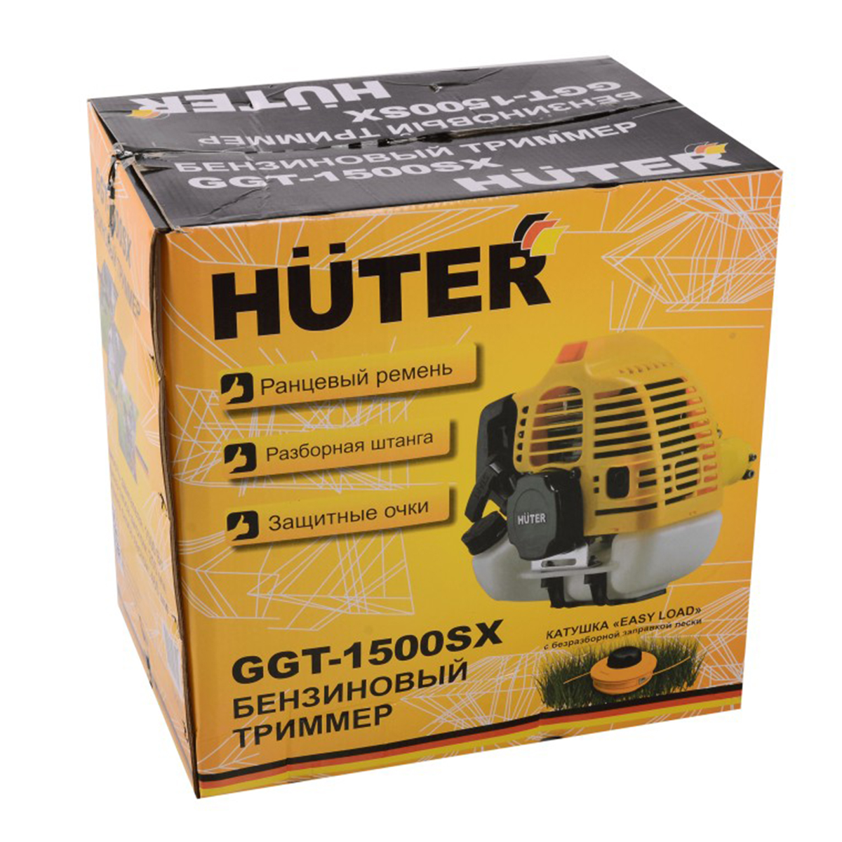 Триммер бензиновый ggt-1500sx (1) "huter"
