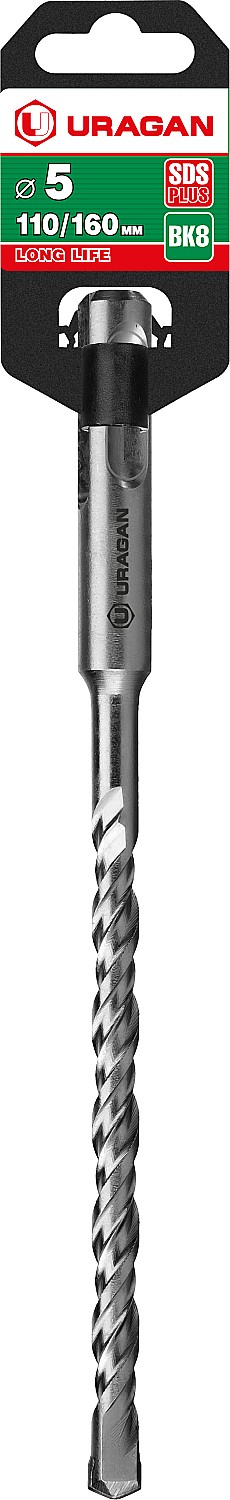 URAGAN 5 х 160 мм, SDS-plus бур (29311-160-05)