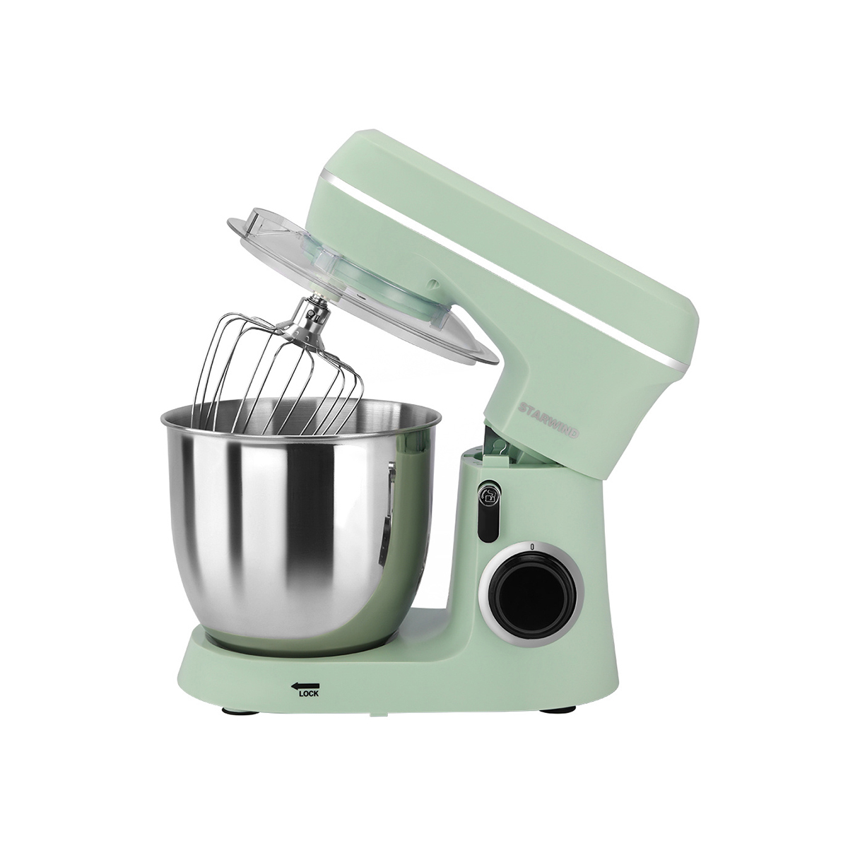 Миксер планетарный spm6161  10 скоростей, 1300 вт (1) "starwind"