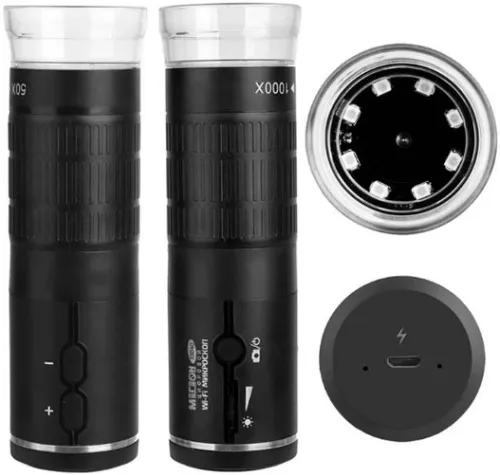 Микроскоп цифровой МЕГЕОН с Wi-Fi (33040)