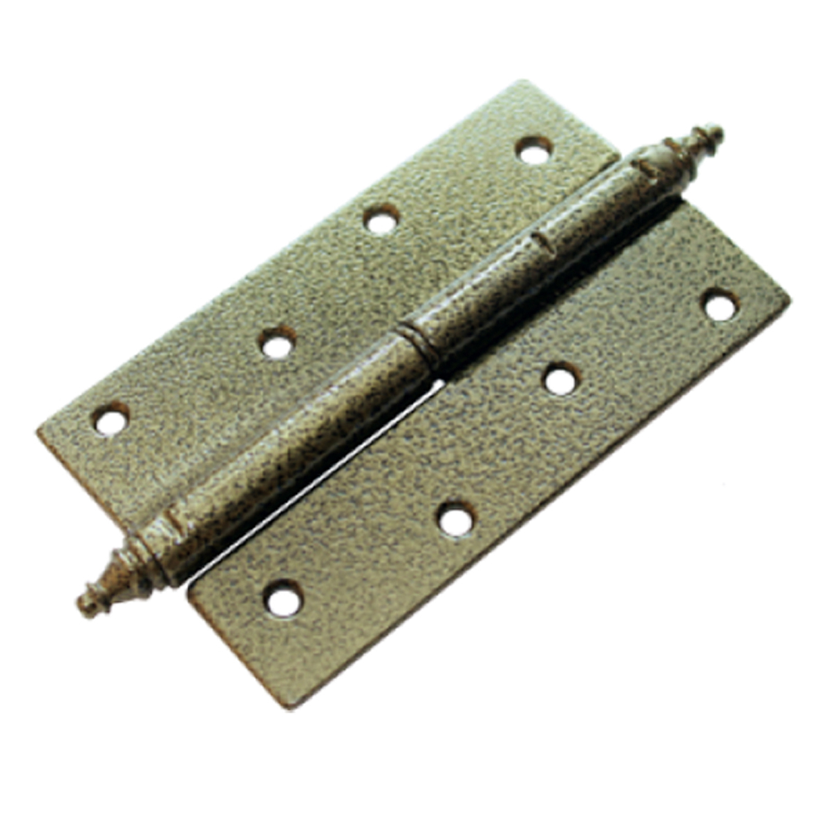 Петля фигурная  правая пн-120 бронза антик (50) домарт