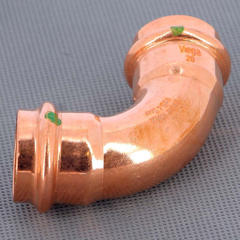 Угол пресс медный Profipress VIEGA 28