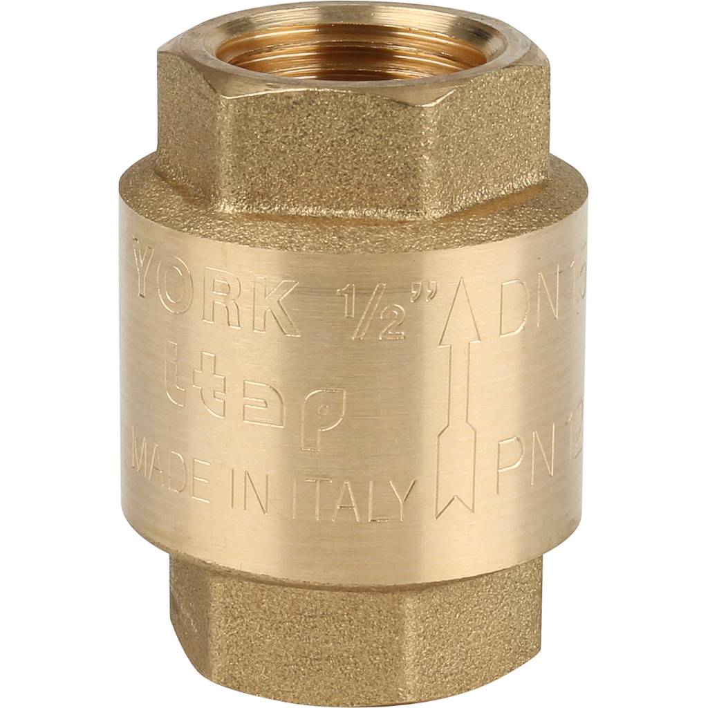 Клапан YORK ITAP 103 обратный пружинный (пластиковое седло) 1/2"