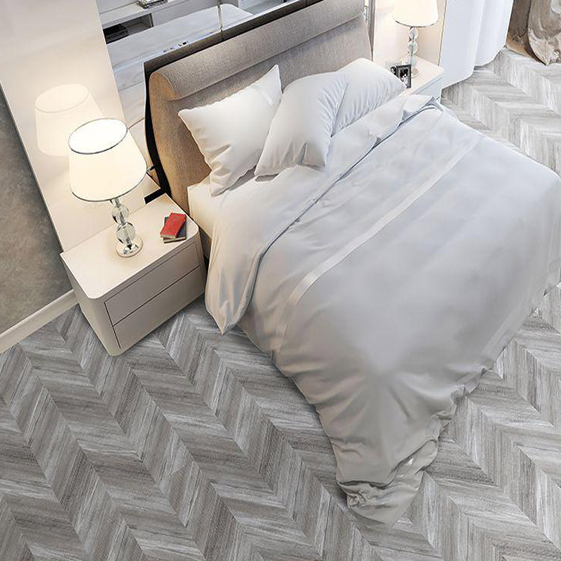 Пробковый пол Corkstyle Chevron Silver (click) 10 мм