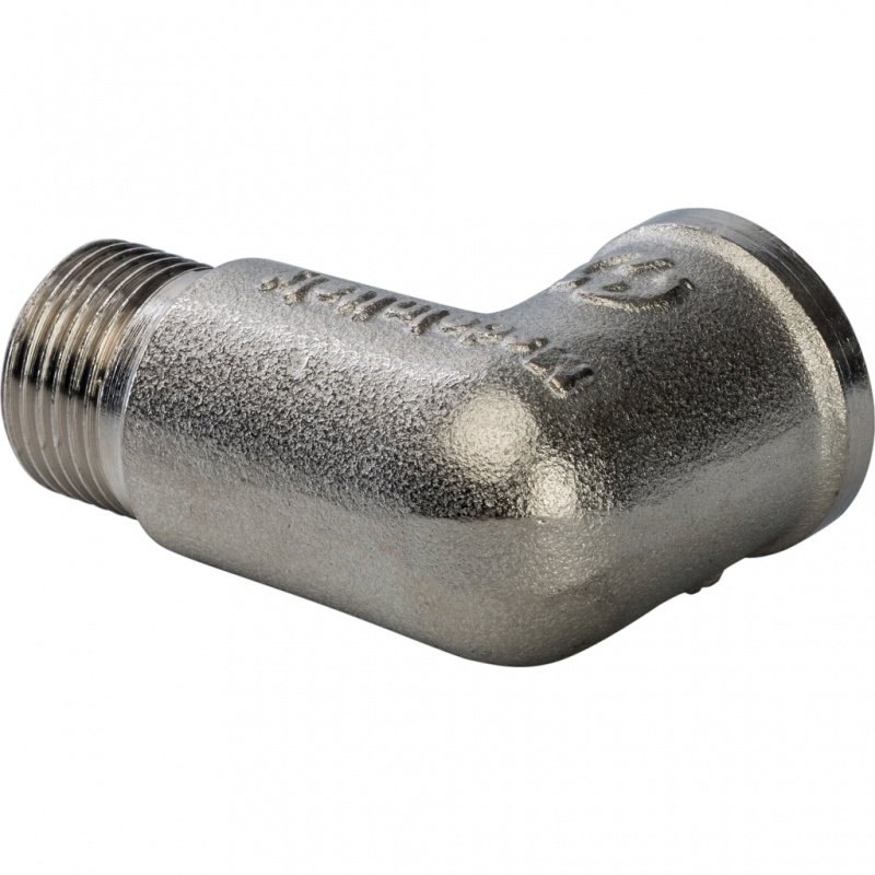 Угол резьбовой ВН 3/8" никель STOUT