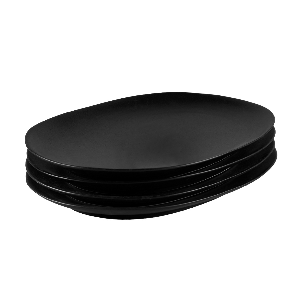 Блюдо сервировочное "базальт" 30*22 см, керамика (4/24) "nouvelle home" 2160044