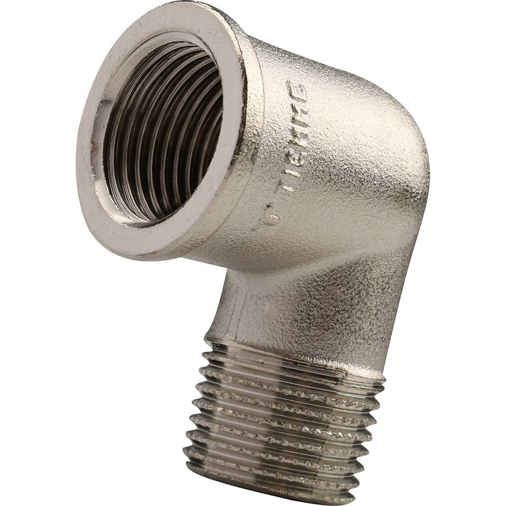 Колено ВР-НР 1" x 1" никель TIEMME