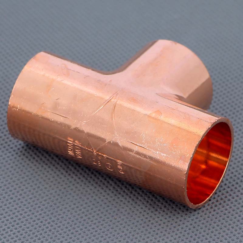 Тройник равнопроходной VIEGA под пайку 28 мм медный