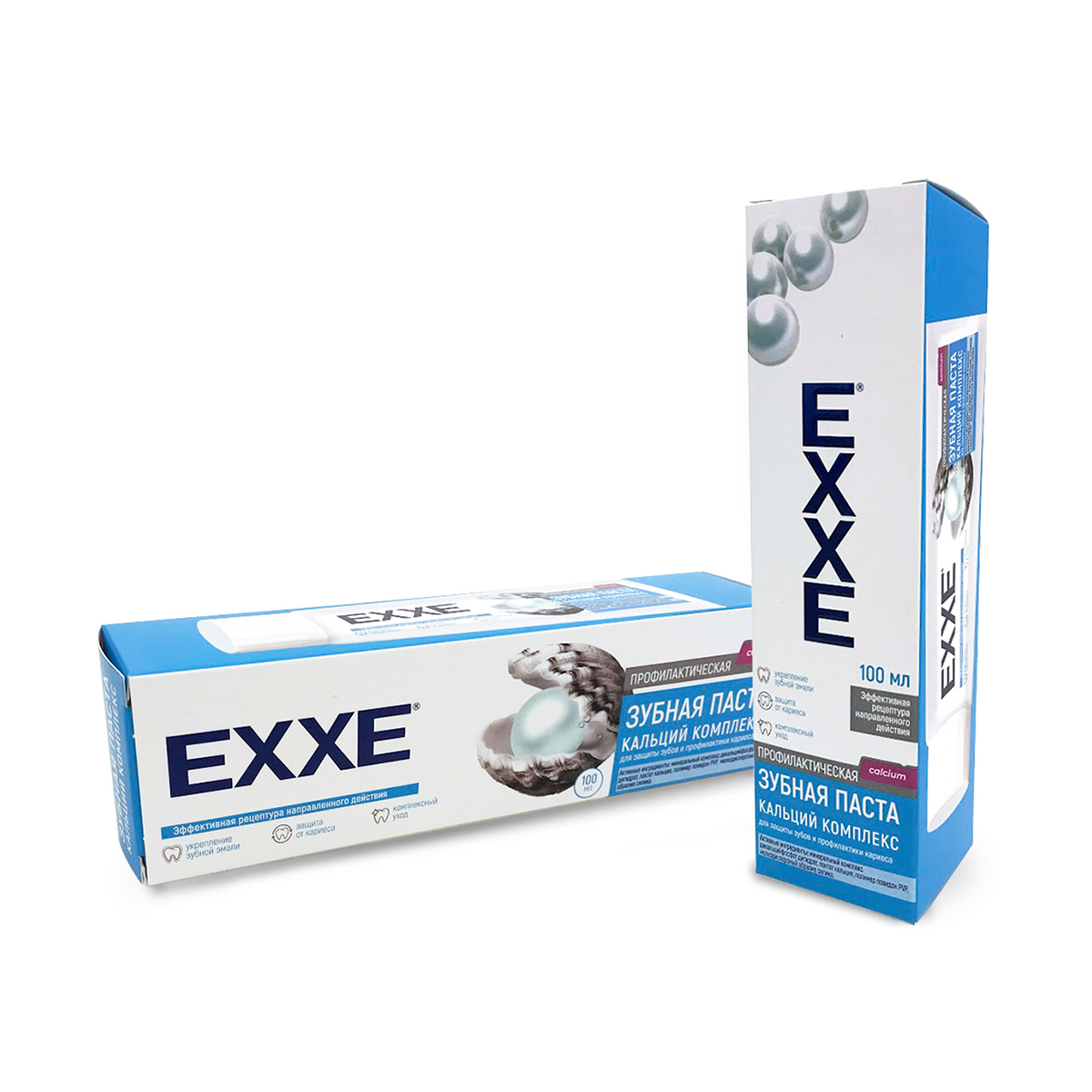 Зубная паста от кариеса "кальций комплекс" 100 мл (1/27) "exxe"