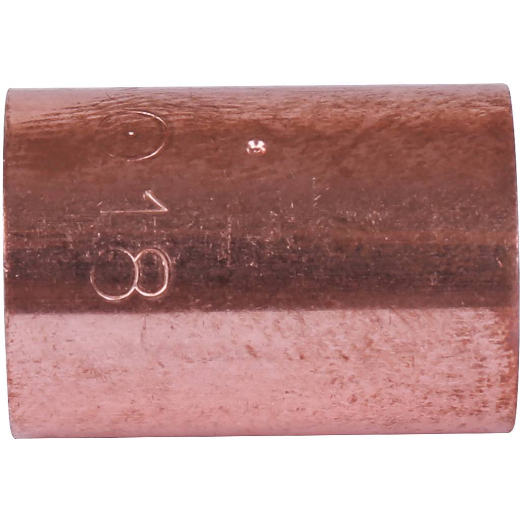 Муфта 18 мм прямая медная SANHA под пайку 1527018