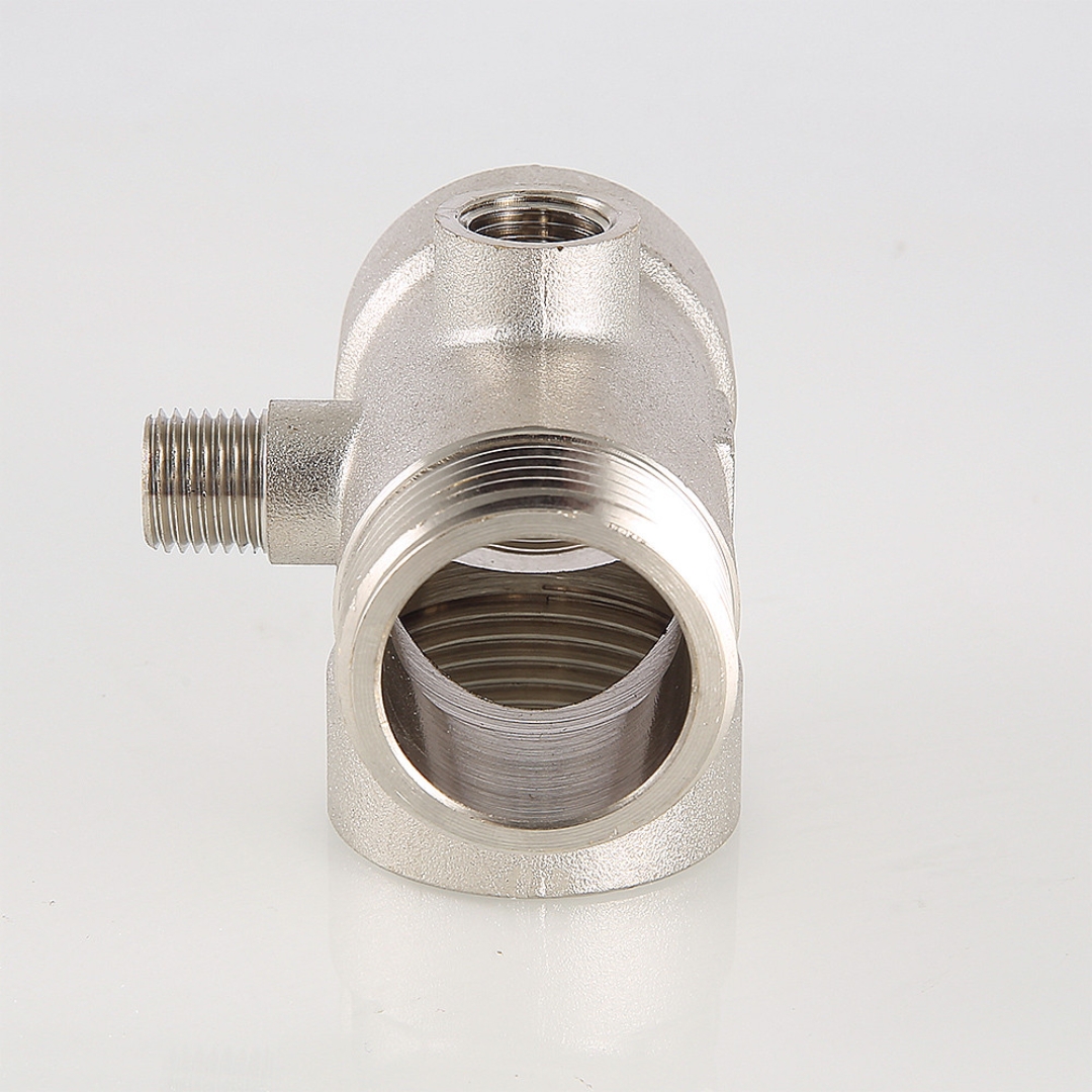 Пятиходовой соединитель резьбовой 1" х 110 мм (НР) для насоса латунь-никель VALTEC (VTr.600.N.06110)