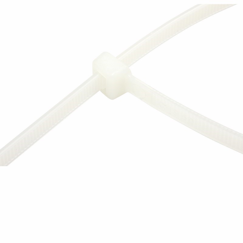 Хомуты нейлон 7,6 х 250 мм (набор 100 шт.), белые (1/5/60) "rexant" 07-0252