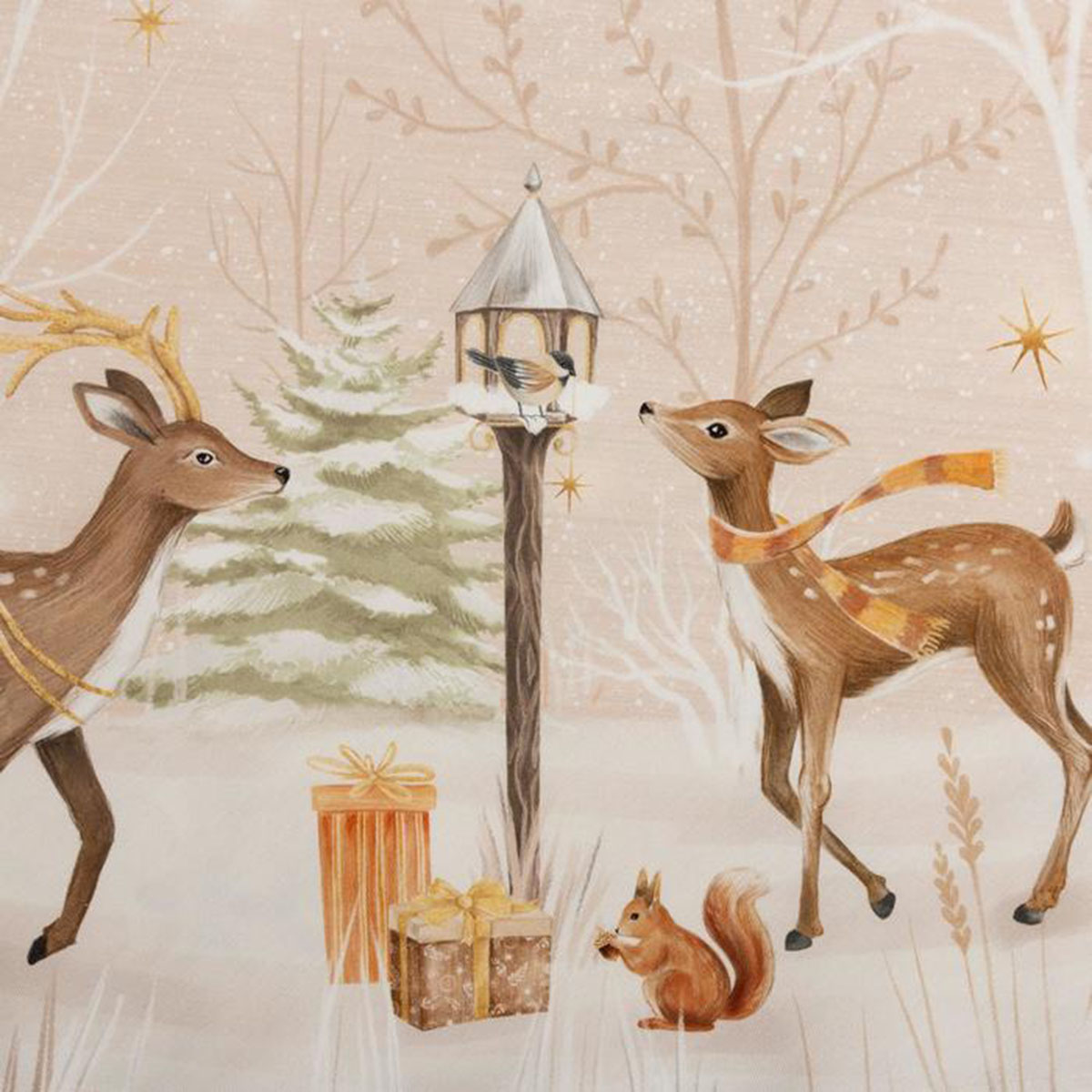 Скатерть "этель" christmas forest d=215 см (1) 5072941
