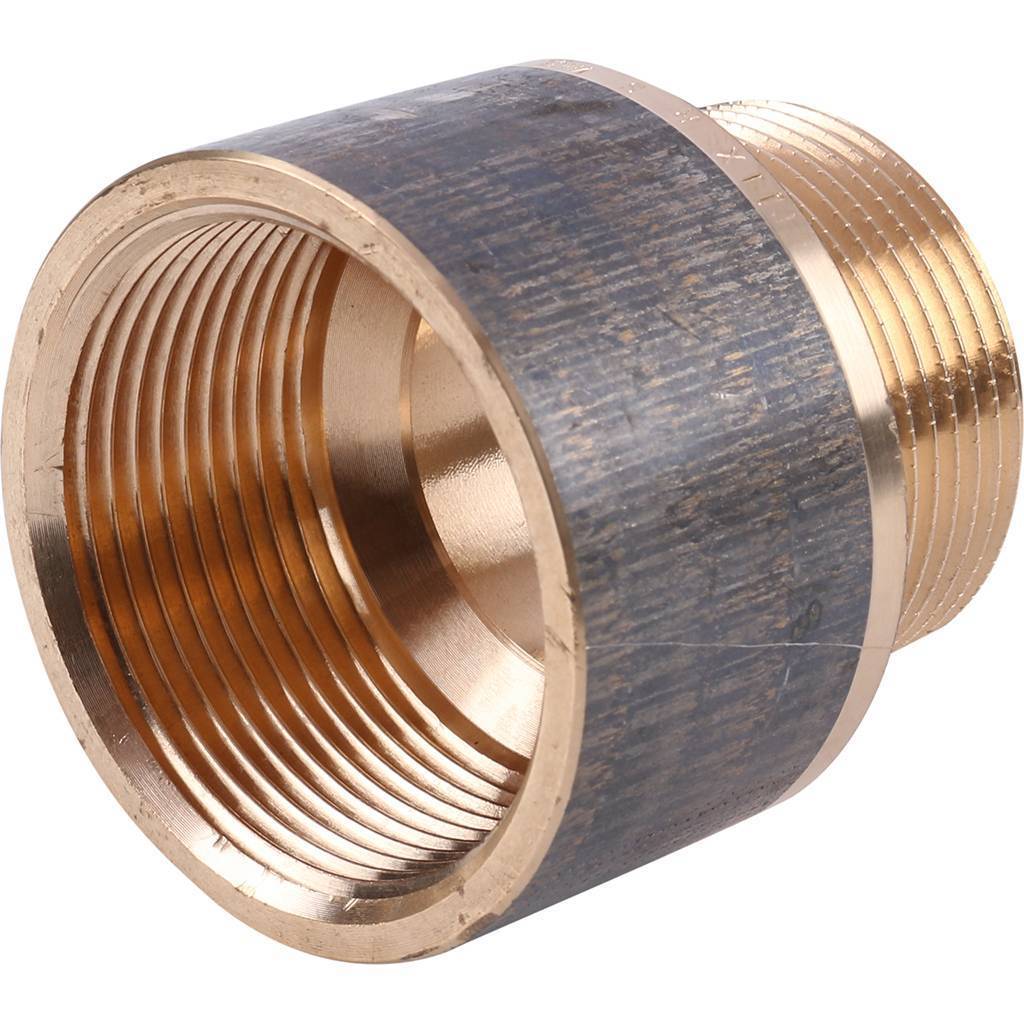 Переходник круглый резьбовой 1"1/4 x 1"1/2 ВН бронза VIEGA (650865)