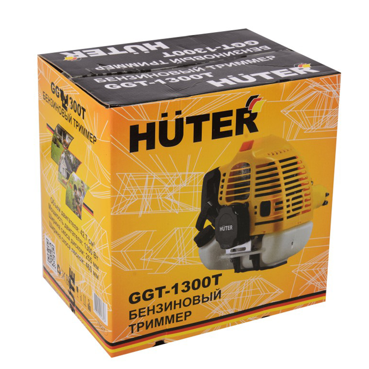 Триммер бензиновый ggt-1300t (1) "huter"