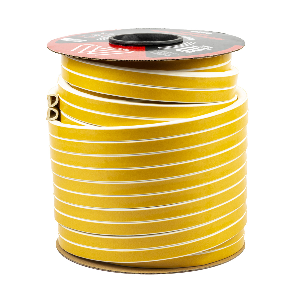 Уплотнитель d 12 х 14 мм белый бухта 40 м (промышл.) (1/8) "tech-top"