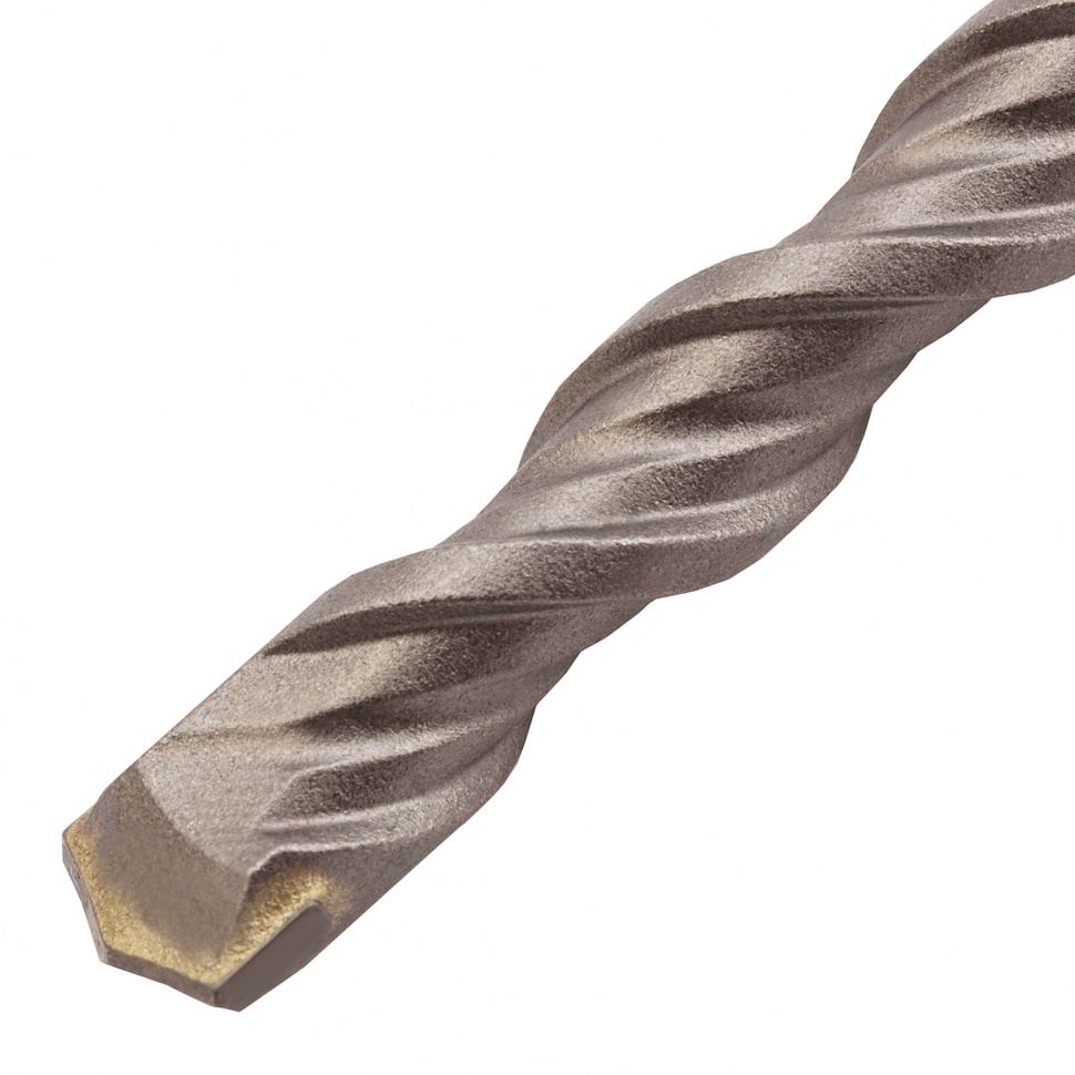 Бур по бетону, двойная спираль, три пылеотводящие кромки, 10 x 600 мм DENZEL (705022)