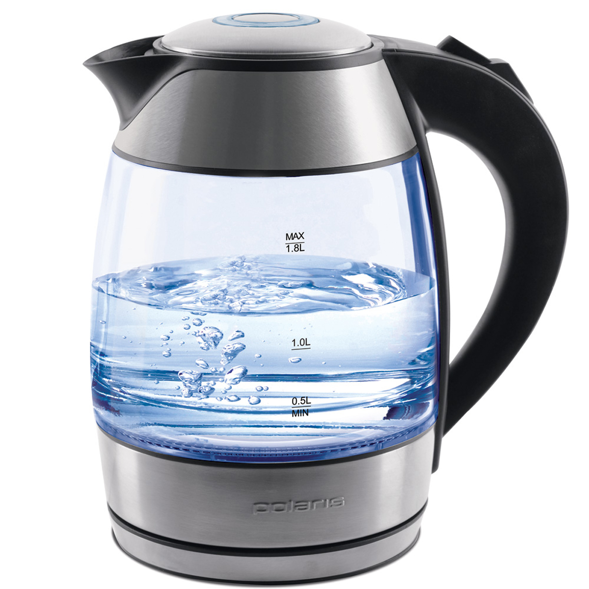 Чайник электр. pwk 1850cgl 1,8 л стекло (1/6) "polaris"