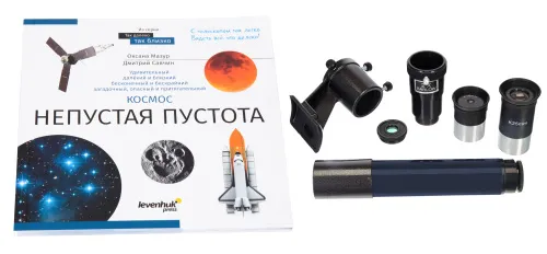 Телескоп Levenhuk Discovery Spark 114 EQ с книгой