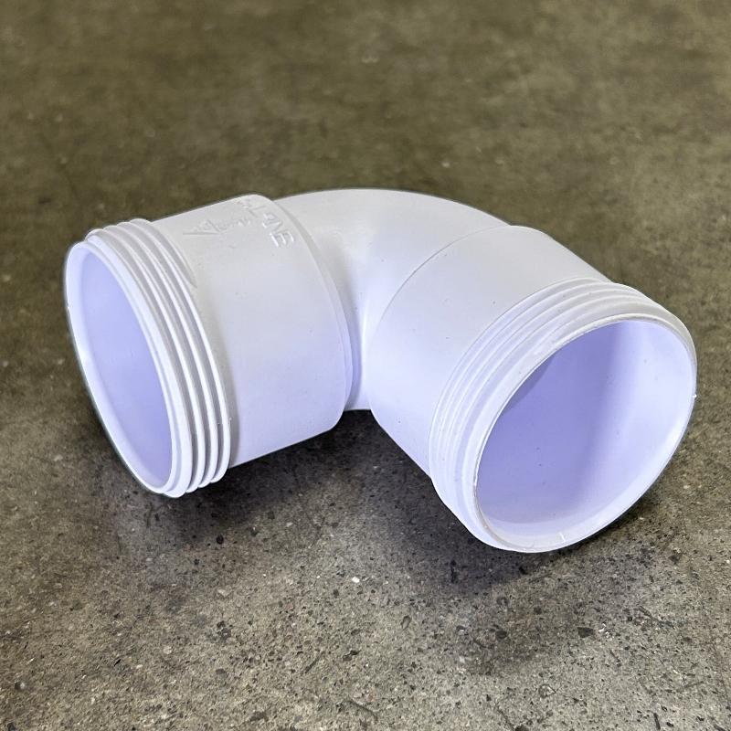 Отвод McALPINE на 90 (гайка-гайка) 40х40 мм, компрес.