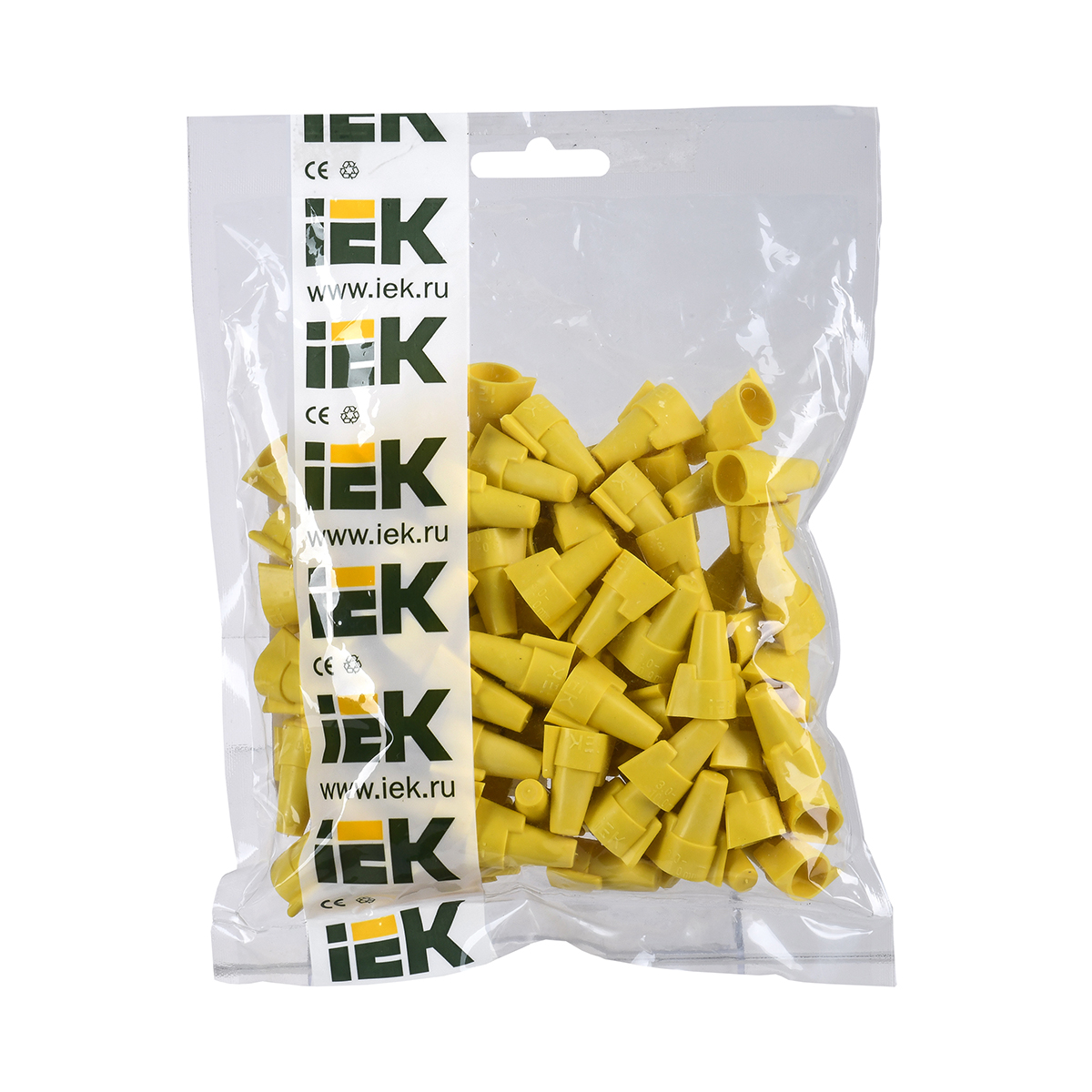 Зажим соединительный изолир. сиз-2  3-10 мм² (упак. 100 шт.), желтый (1/10/100) "iek"