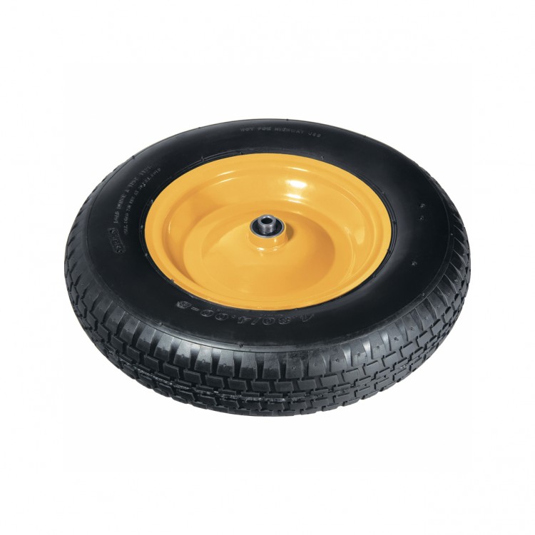 Колесо пневматическое 4.80/4.00-8 D 380 мм, внутренний подшипник D 12 мм, длина оси 90 мм PalisaD (68947)