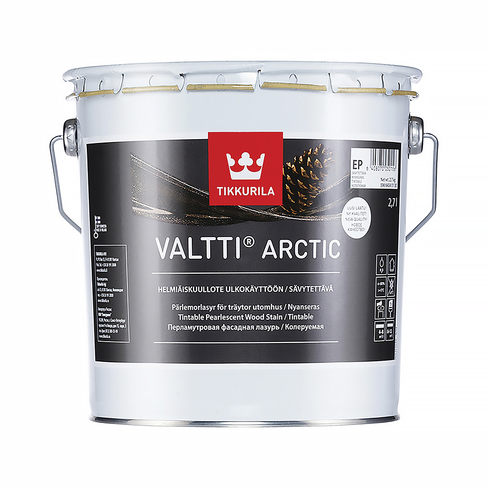 Валтти арктик  2,7 л (1) фасадная лазурь "тиккурила"