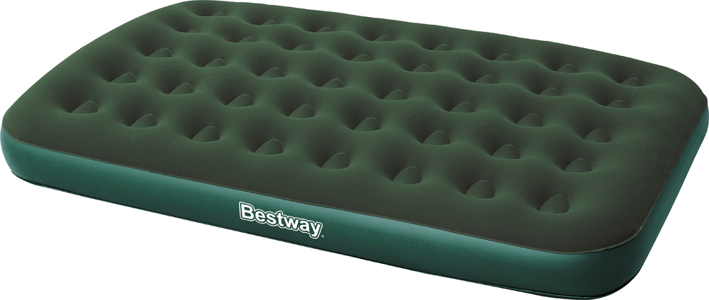Матрас надувной 191*137*22 см винил, покрытие флок (1/4) "bestway"  67448