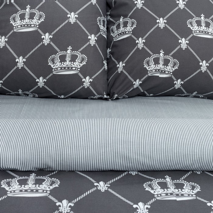 Постельное белье "этель" crown 1,5 сп. (бязь) (1/6) 4150392