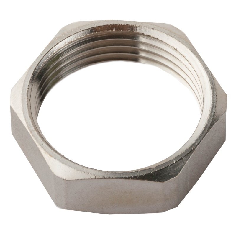 Контргайка 1" ВР никель STOUT