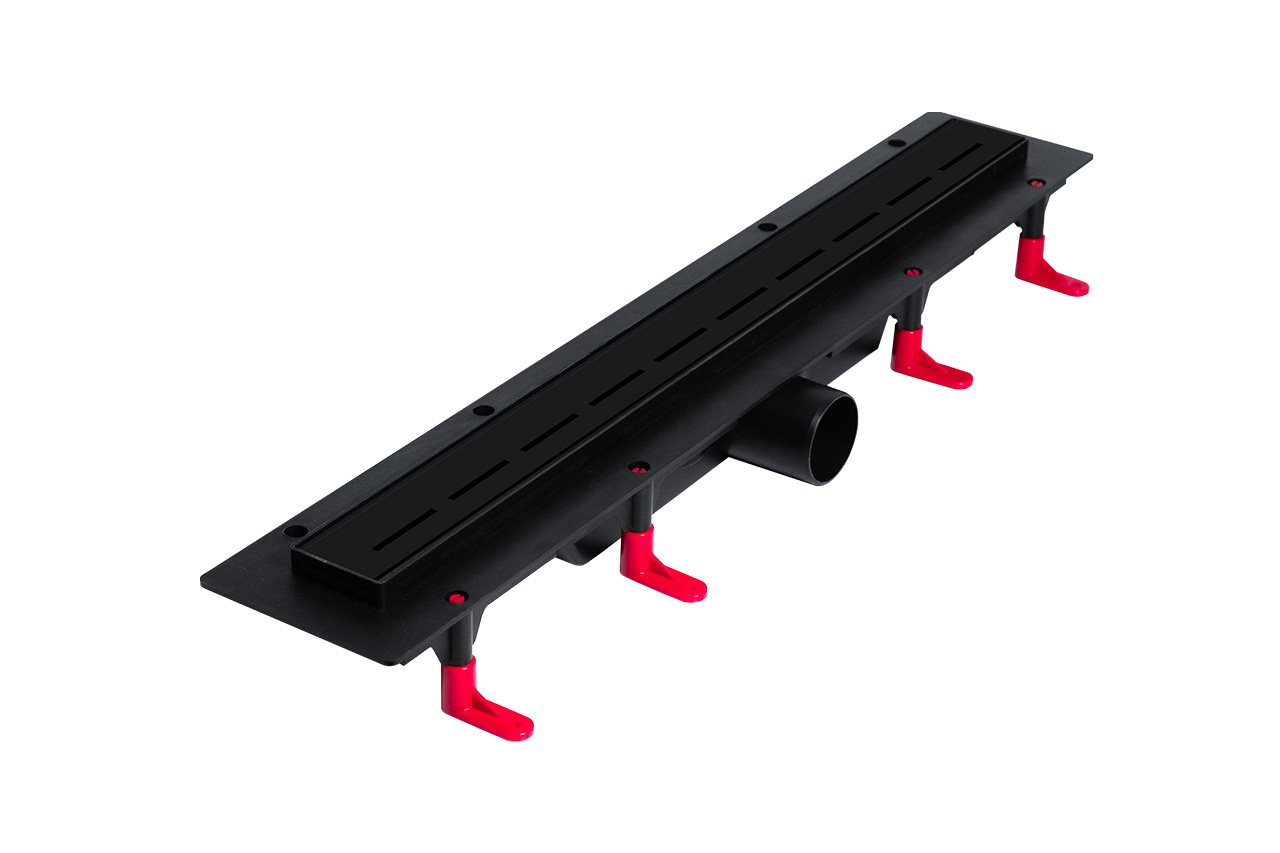 Душевой лоток 600мм BERLIN NIGHT, D50 MD-60BB MIANO