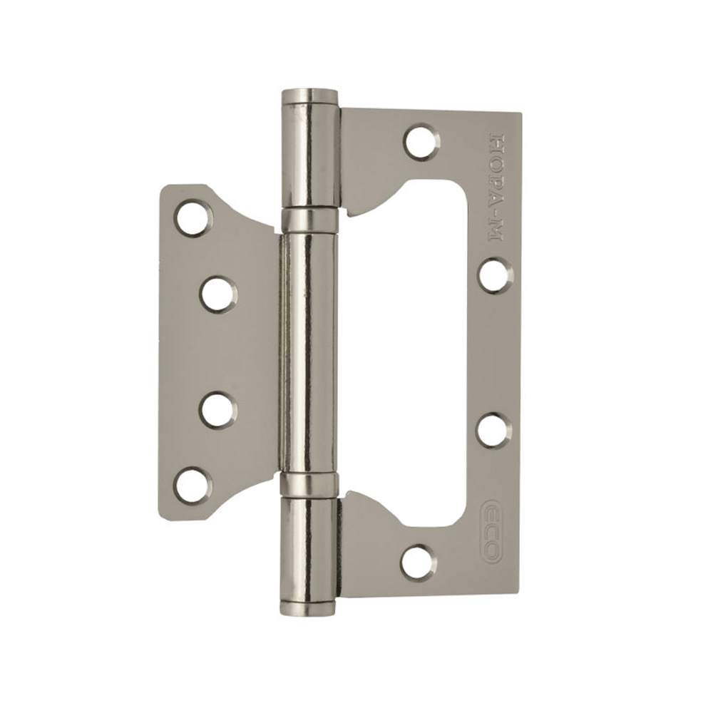 Петля накладн. универс. 800-4" eco (100*75*2,5)  хром (2/100) "нора-м"