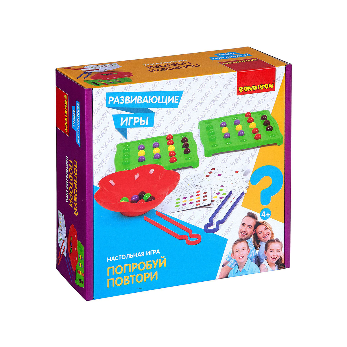 Игра настольная "попробуй повтори" "bondibon" вв4512