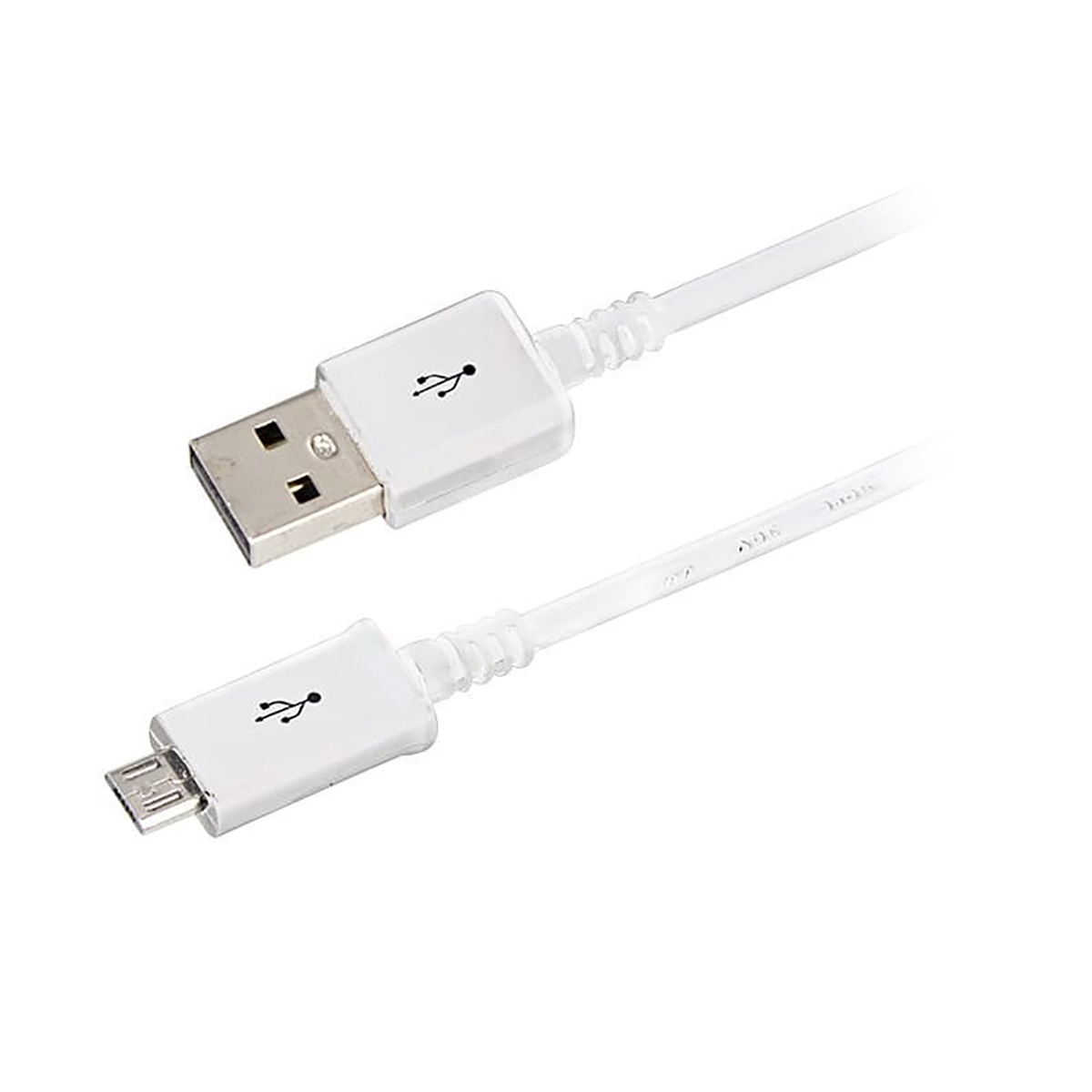 Кабель usb-micro usb 1 м пвх (белый) (1/100/500) "rexant" 18-4269