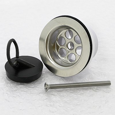 Выпуск McALPINE 70 мм нержавеющая решетка с пробкой выход 1 1/2"Н