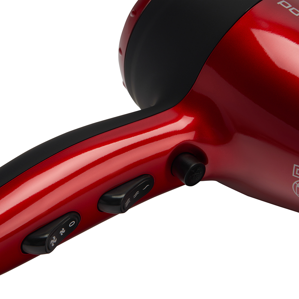 Фен phd 2077i 2000 вт (красный/черный) (1/12) "polaris"