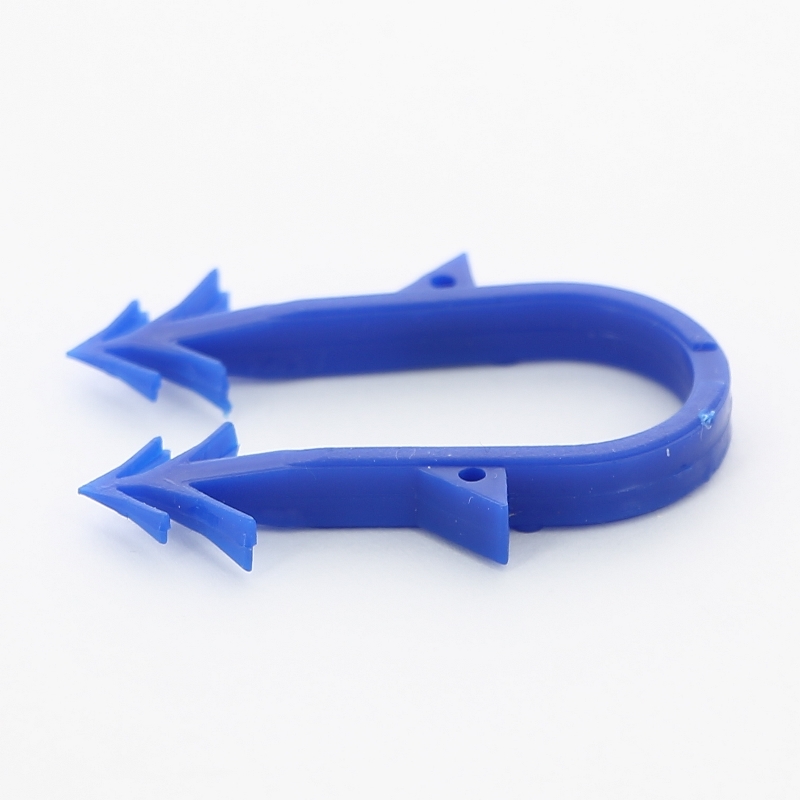 Скоба-фиксатор UNI-FITT для труб в кассете (кассета 30 шт), цена за 1 скобу