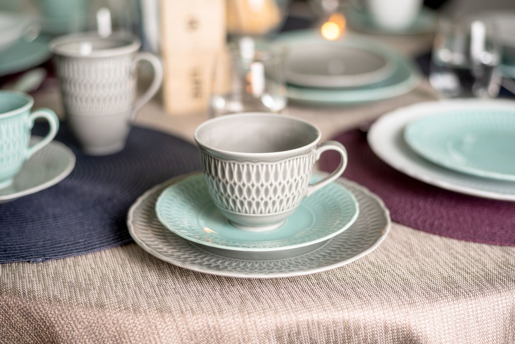 Чашка чайная "sofia" серая глазурь 250 мл (1/6/36) "cmielow" 0884420 sofia lb01