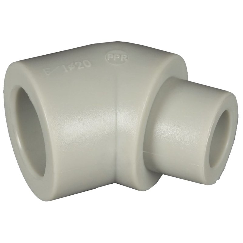 Угол 45° ВН 16 мм полипропилен PP-R под сварку FV-PLAST серый